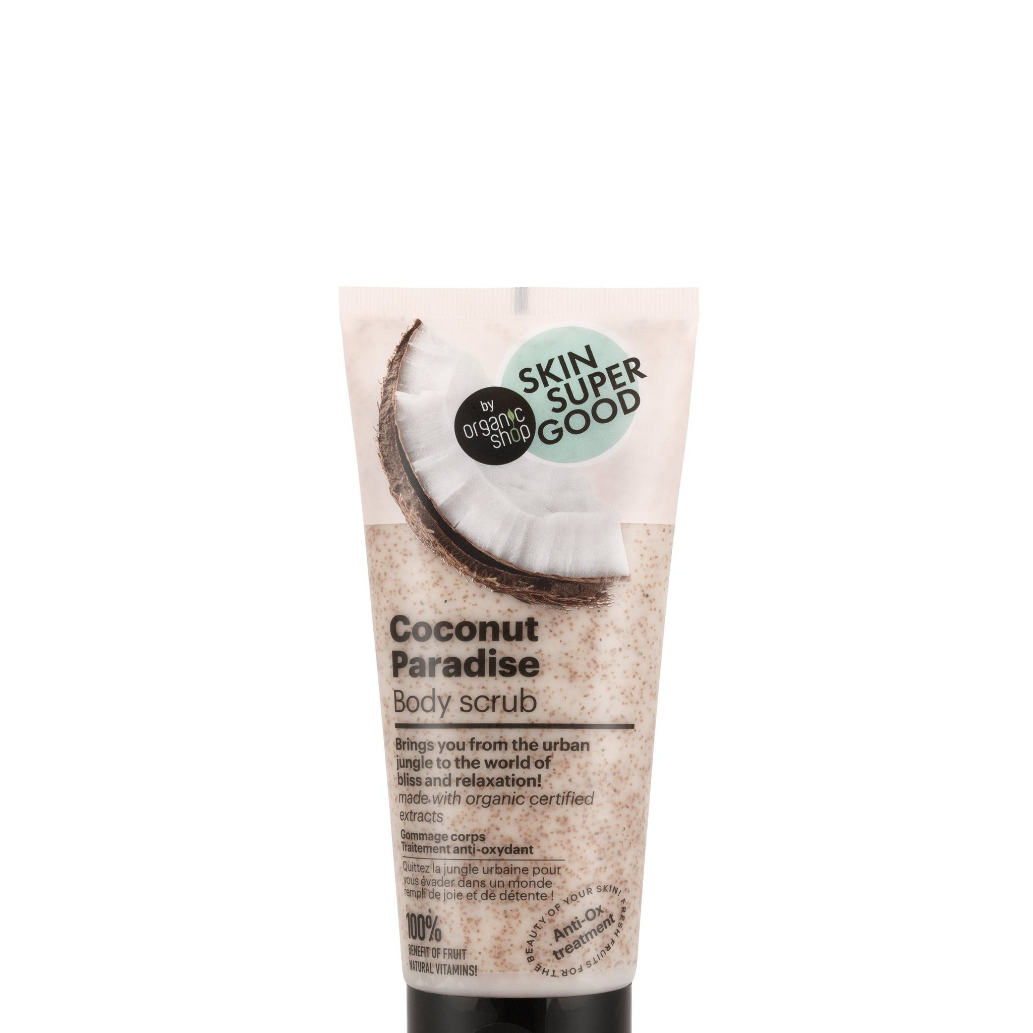 Planeta Organica skin super good "coconut paradise" telový peeling 200 ml - 95267