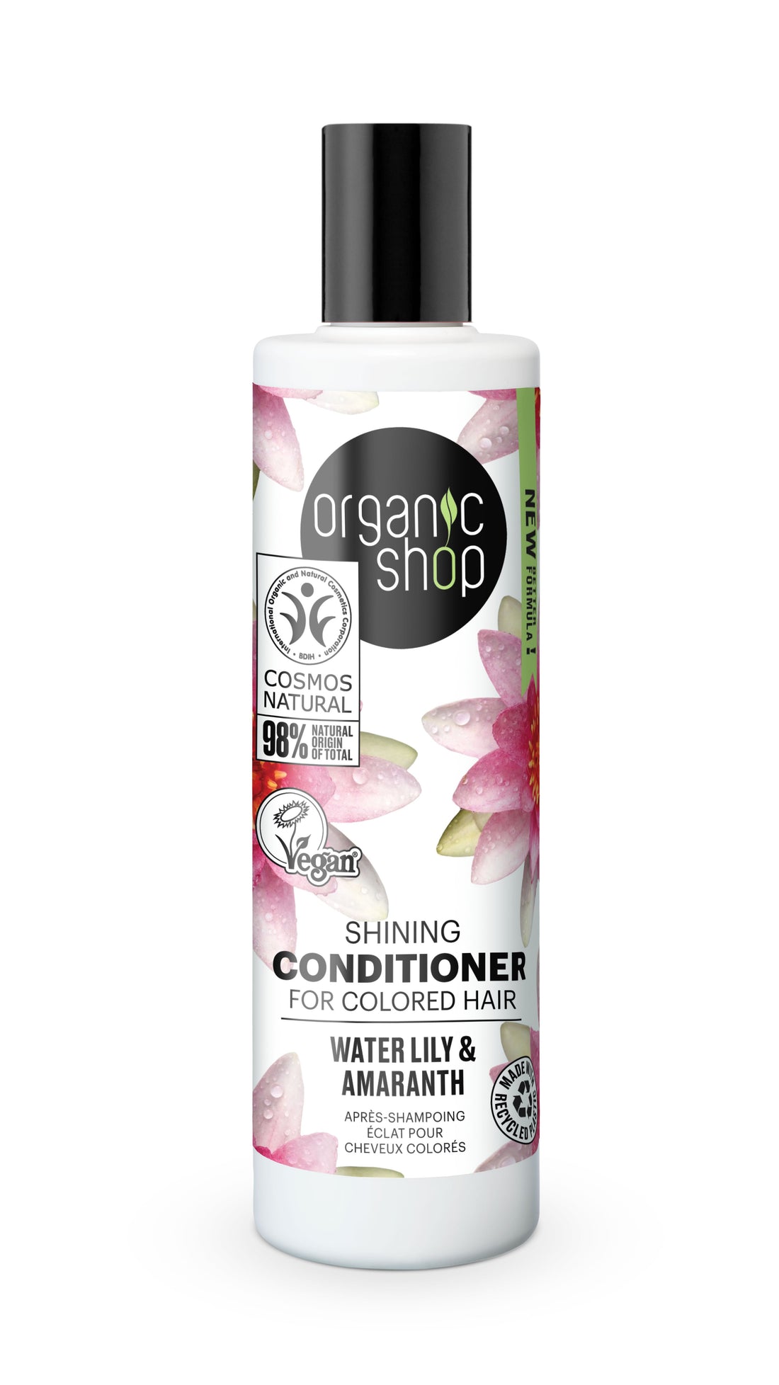 Organic Shop organický kondicionér na lesk s leknom a amarantom 280 ml - 90478