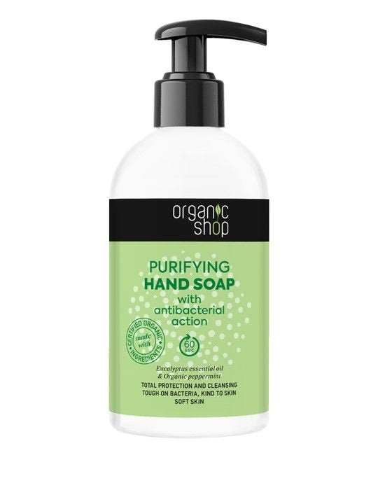 Organic ShopTekuté mydlo s eukalyptovým olejom a  mätou 500 ml - 83499