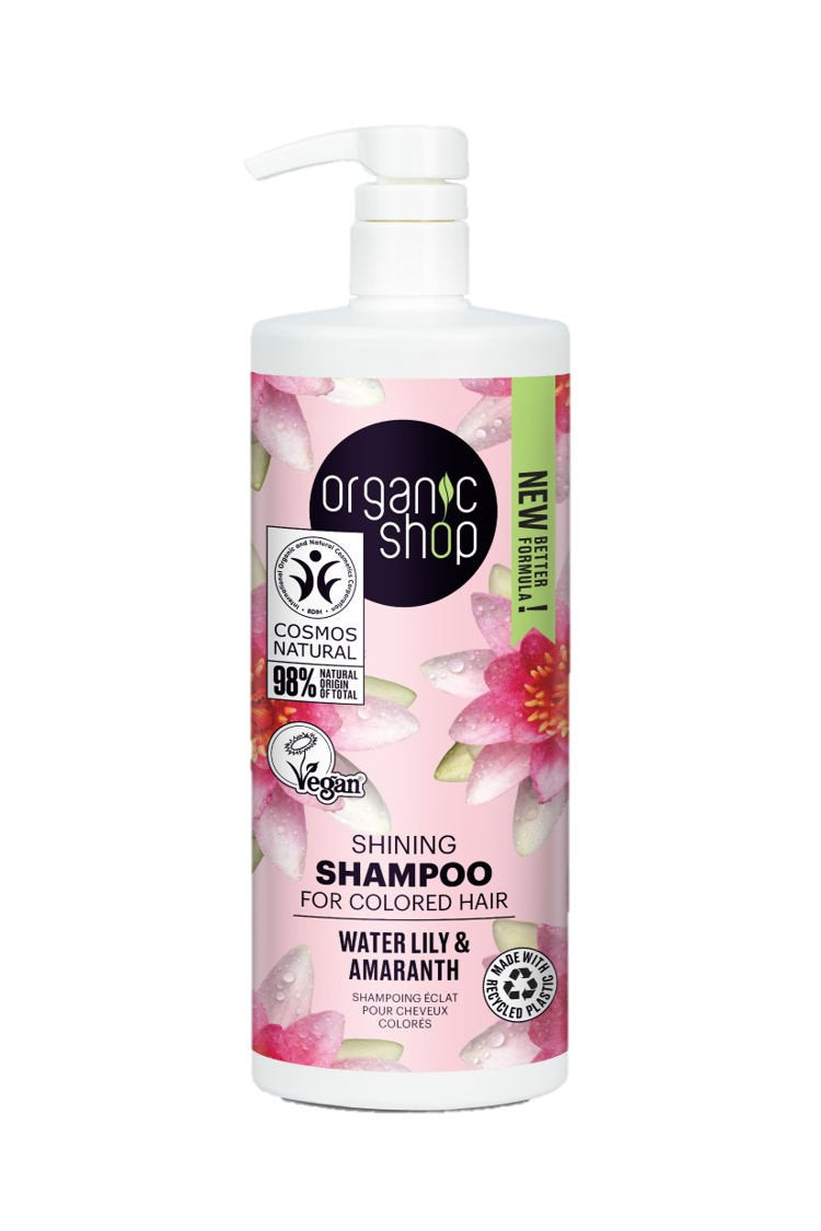 Organic Shop bio šampón na lesk s leknom a amarantom 1000 ml - 91482