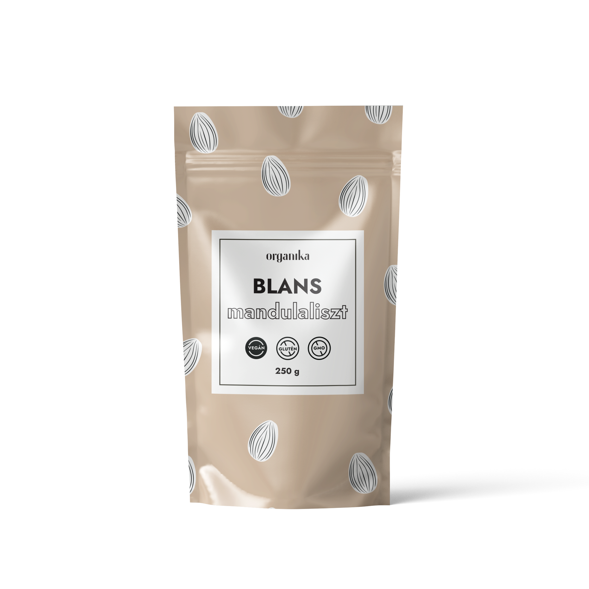 Organické blans mandulový list 250 g