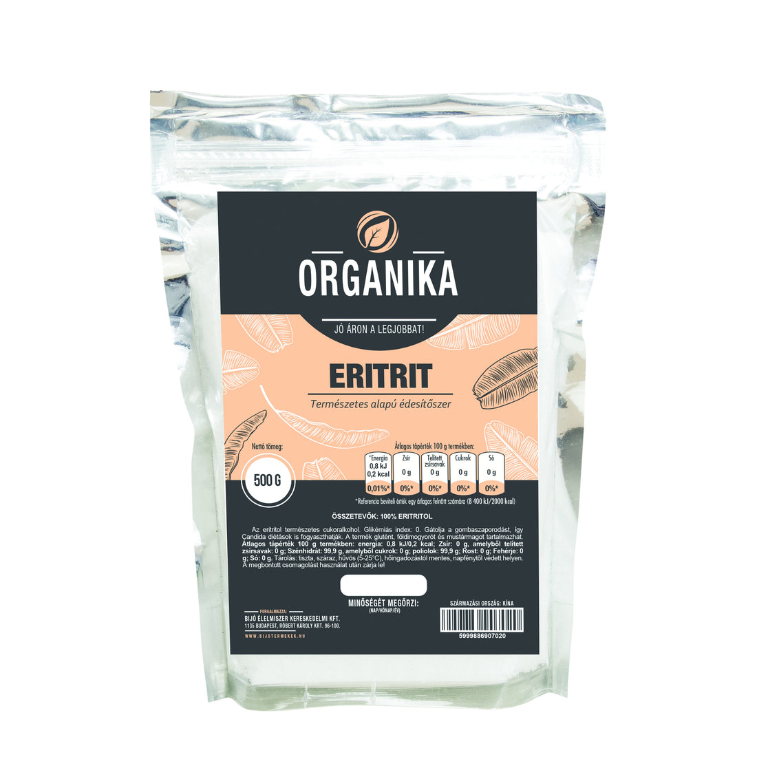 Organika erytritol 500 g - 45462