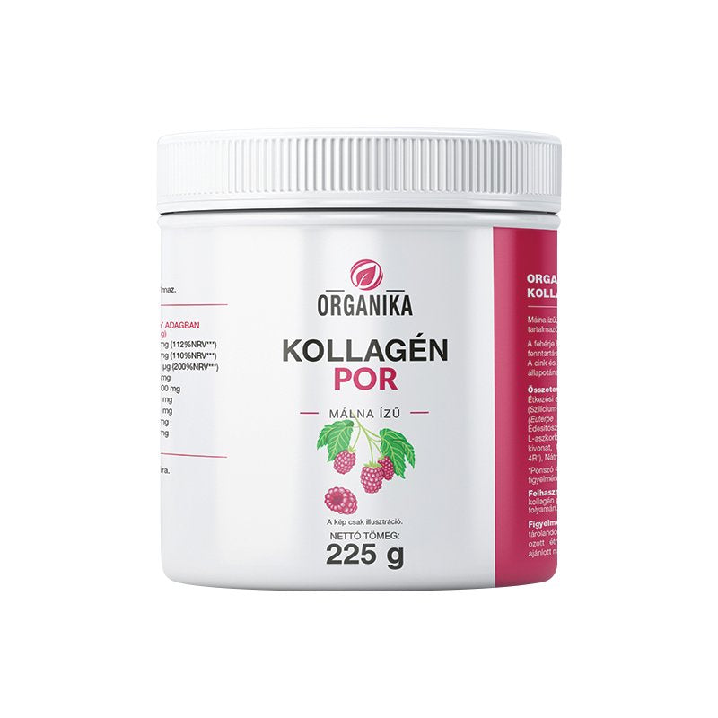 Organika kolagénový nápoj v prášku s malinovou príchuťou 225 g - 90542