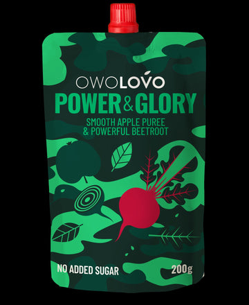 Owolovo Ovocné pyré  jablko-červená repa 200 g - 93674