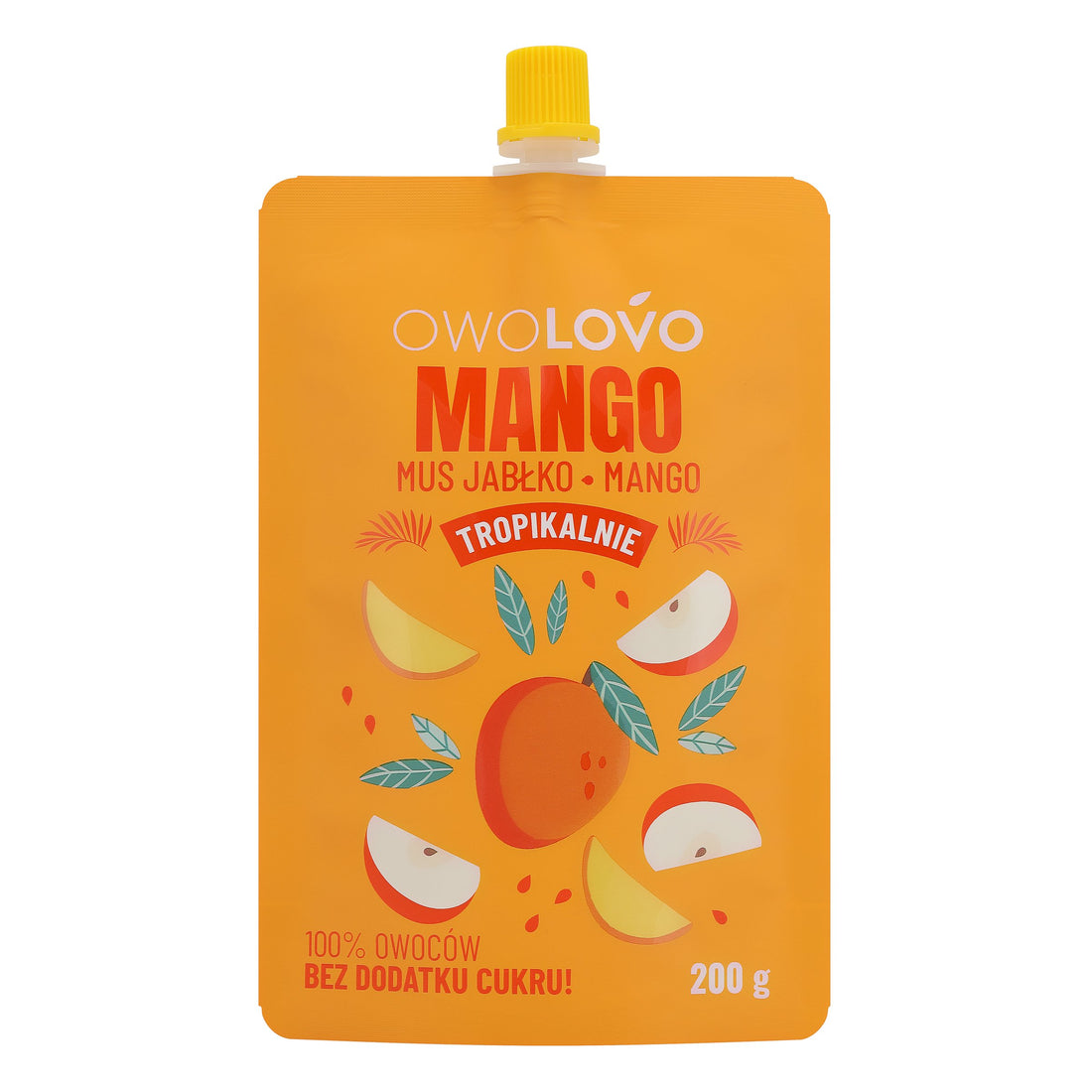 Ovocné pyré Owolovo jablko-mango 200 g - 95941