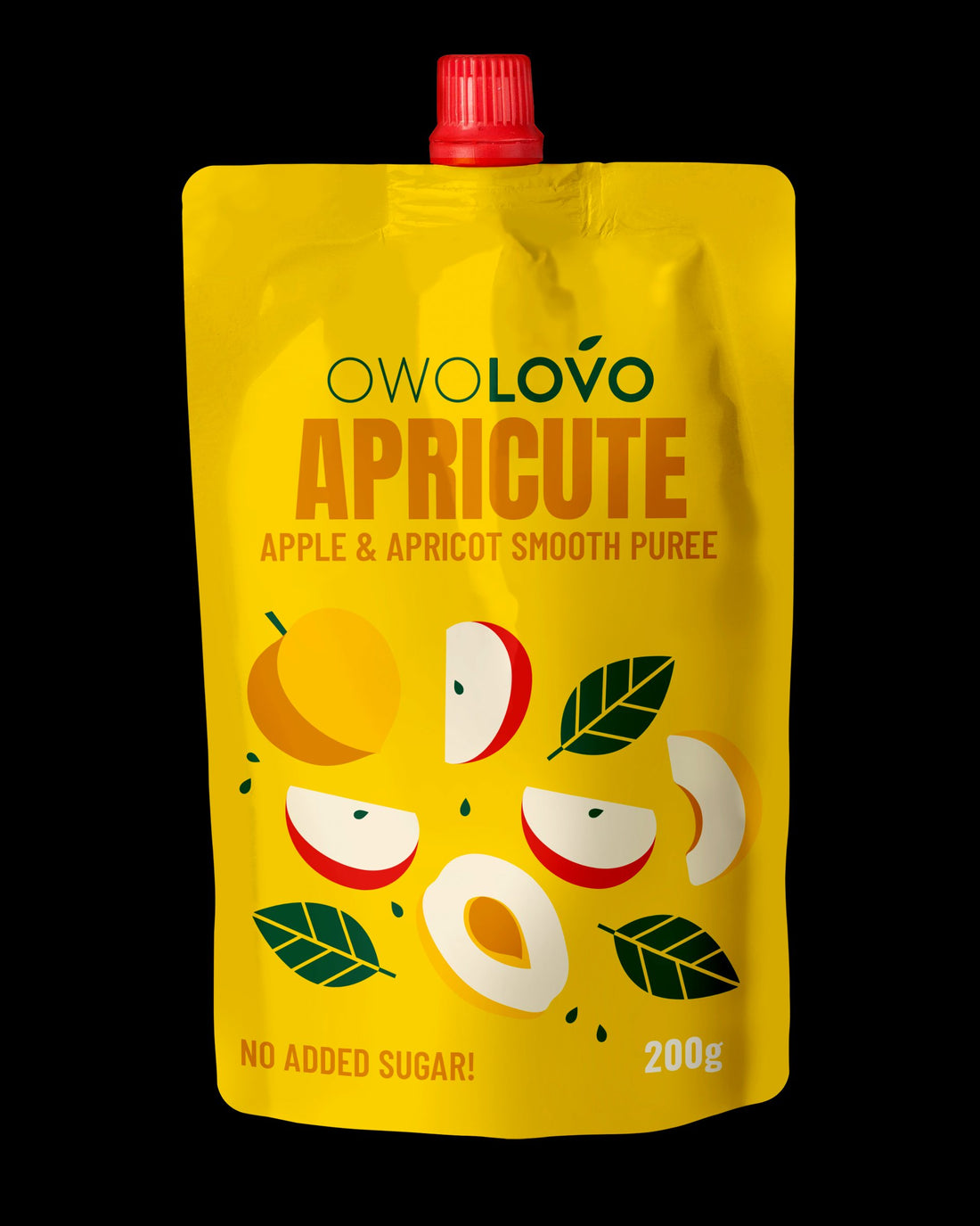 Owolovo Ovocné pyré  jablko-marhuľa 200 g - 93671