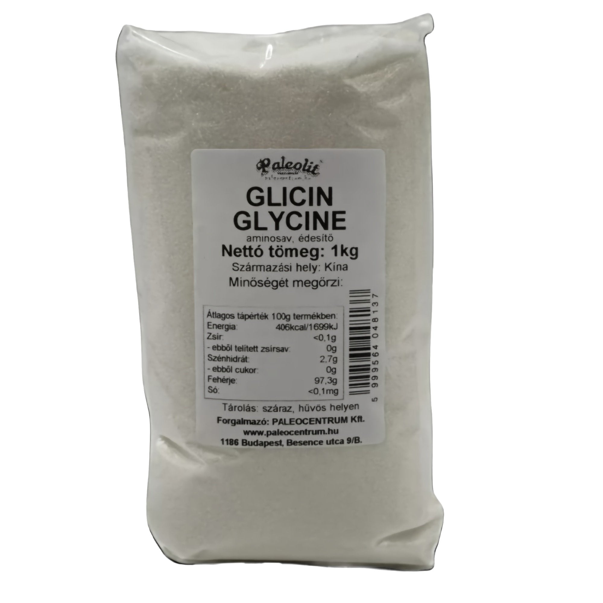 Paleolit glycínové aminokyselinové sladidlo 1000 g - 95904