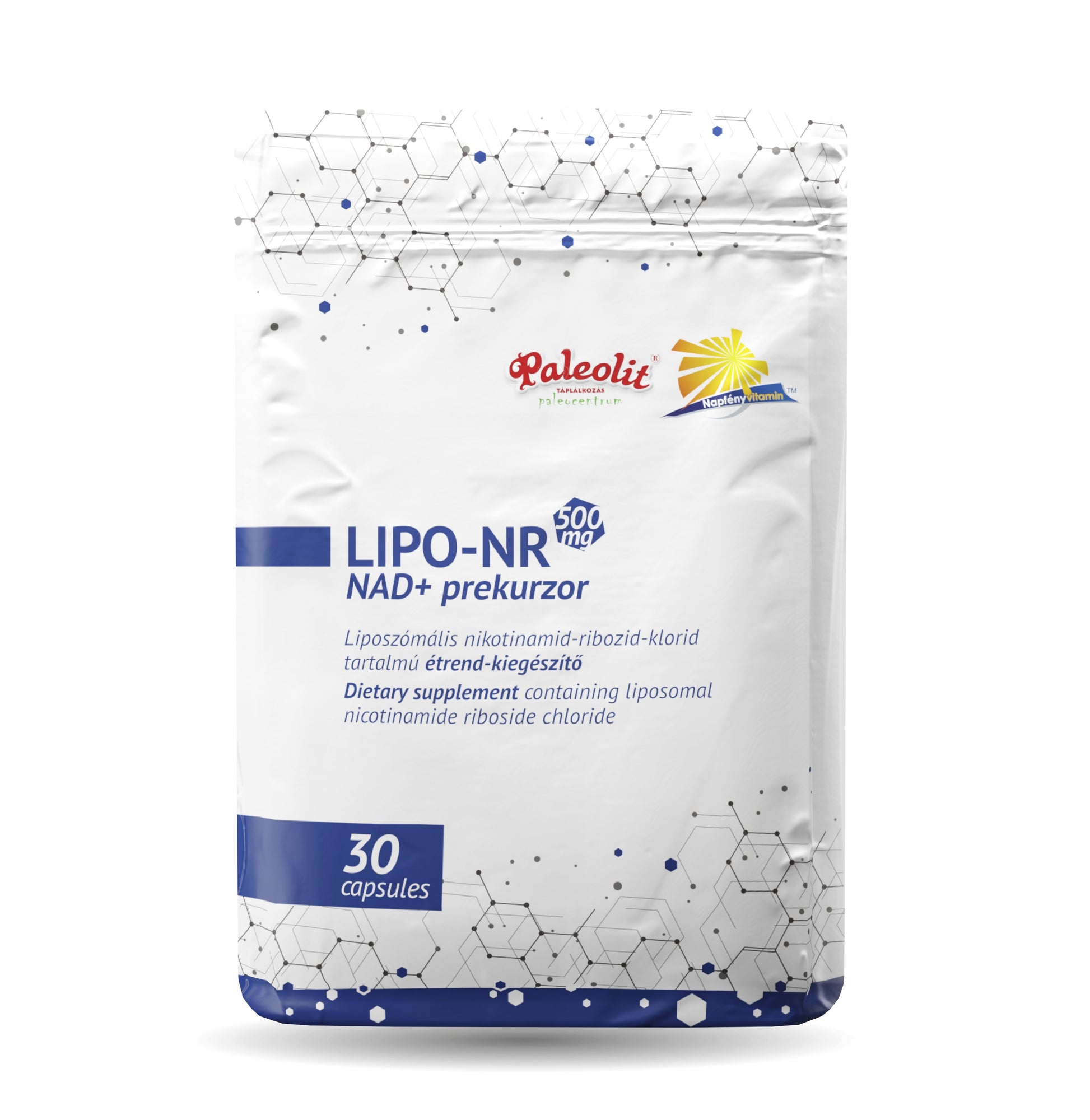 Paleolit lipo-nr nad+ prekurzor 500mg kapsuly 30 kapsúl - 97672