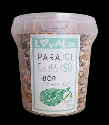 Lovalin Parajdi kúpeľová soľ na kožné problémy 1000 g - 53883