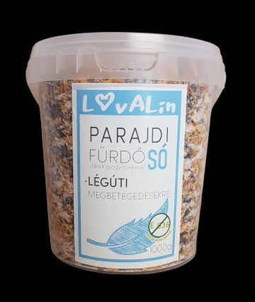 Lovalin Parajdi kúpeľová soľ na ochorenia dýchacích ciest 1000 g - 53884