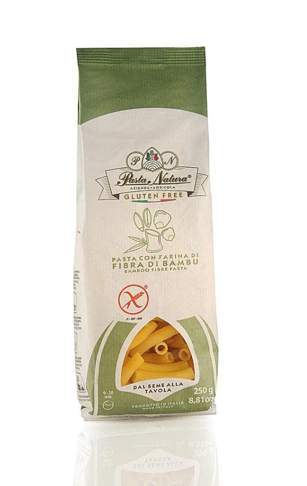 Pasta Natura cestoviny celozrnné bambusové makaróny 250 g - 92718