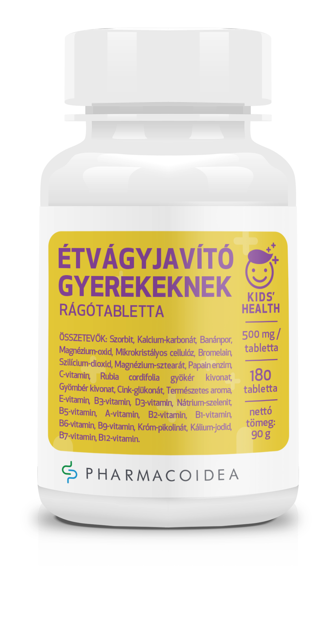 Pharmacoidea kapsuly na zlepšenie chuti do jedla pre deti 180 ks