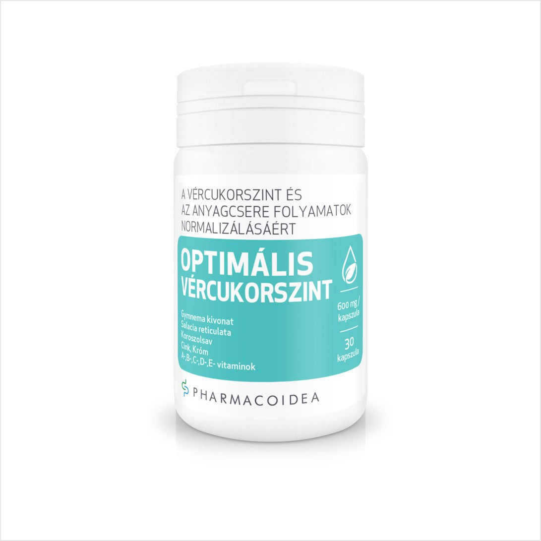 Pharmacoidea optimálna hladina cukru v krvi 30 kapsul
