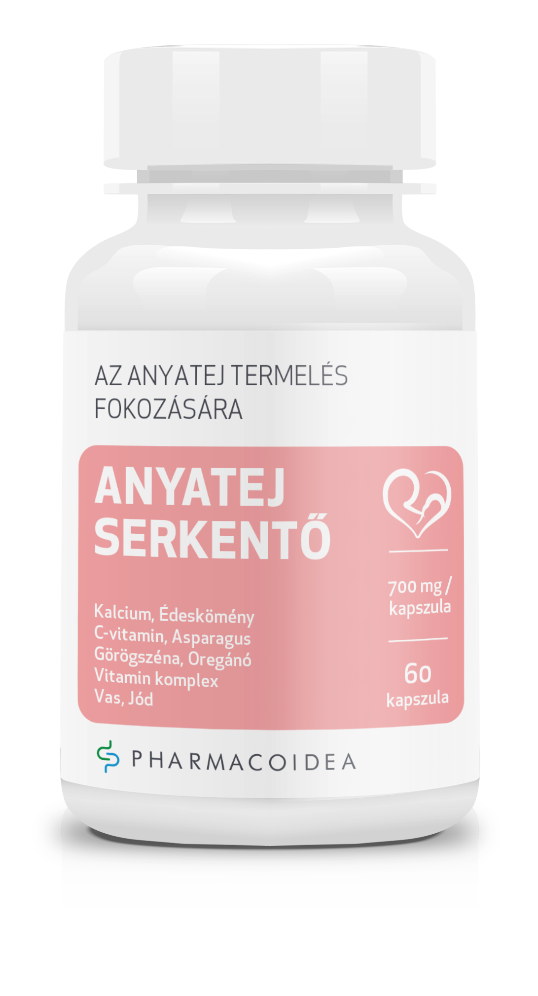 Pharmacoidea stimulujúce kapsuly na materské mlieko 60 šb.