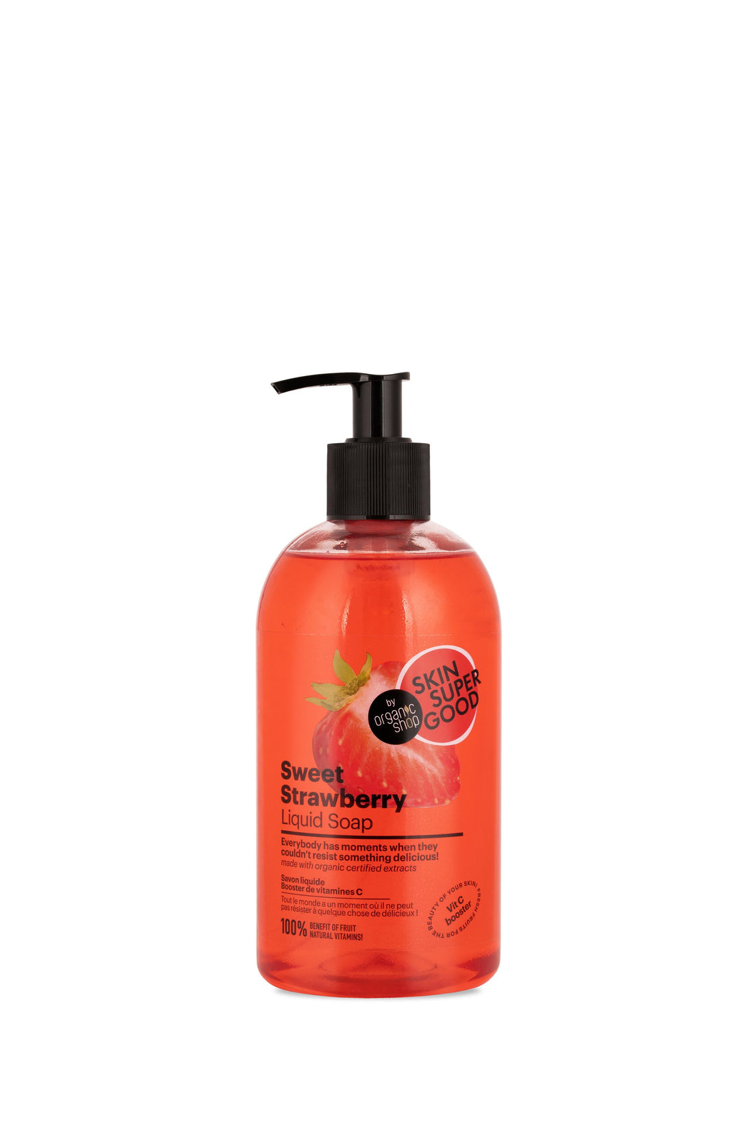 Planeta Organica skin super good "sweet strawberry" tekuté mydlo 200 ml - 95271