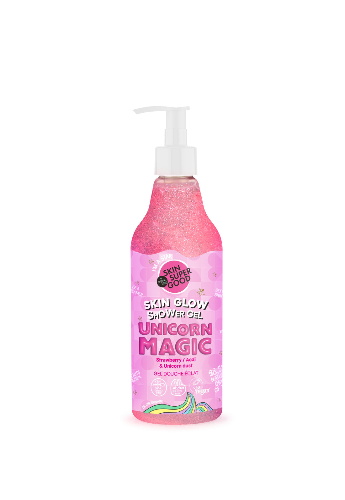 Planeta organica skin super good sprchový gél na zvýšenie lesku "unicorn magic" 500 ml - 93960