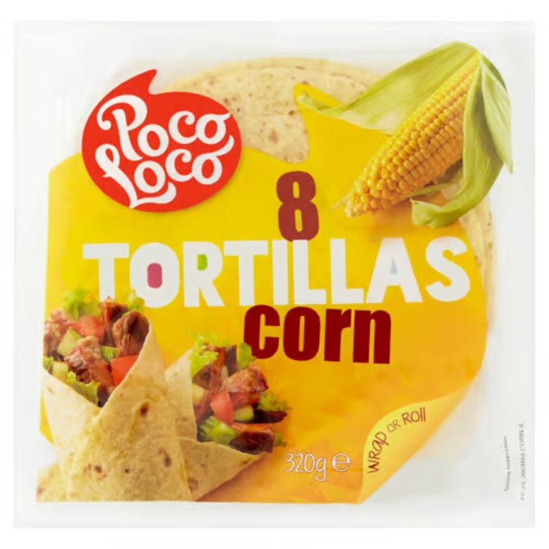 Poco Loco mäkká kukuričná tortilla 320 g - 48798
