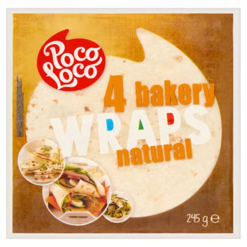 Poco Loco tortilla z mäkkej pšeničnej múky 245 g - 55761