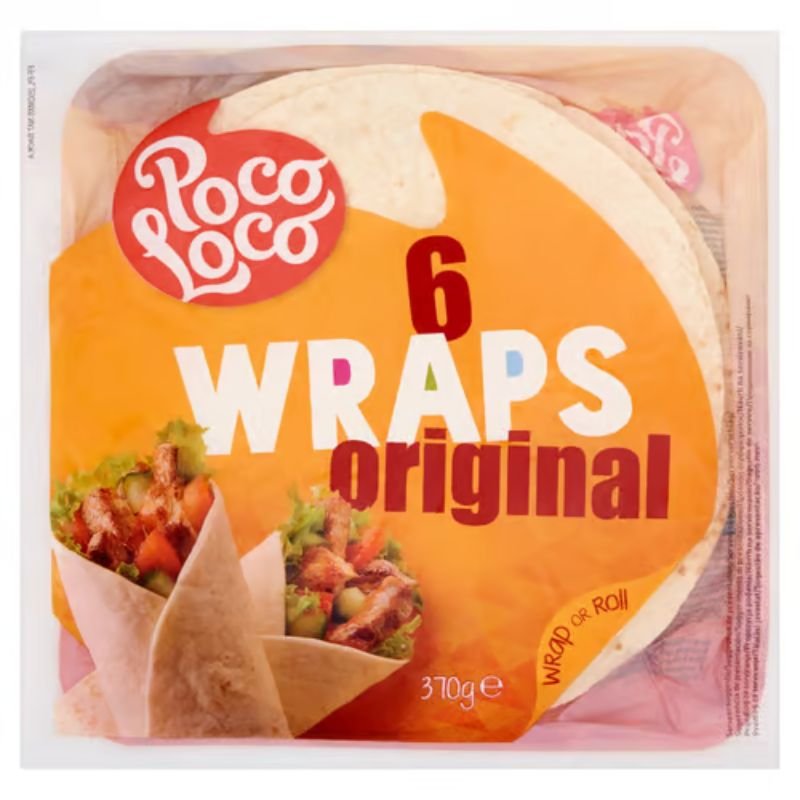 Poco Loco wraps mäkká tortilla 370 g - 55762