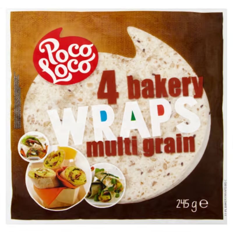 Poco Loco viaczrnná mäkká tortilla 245 g - 48799