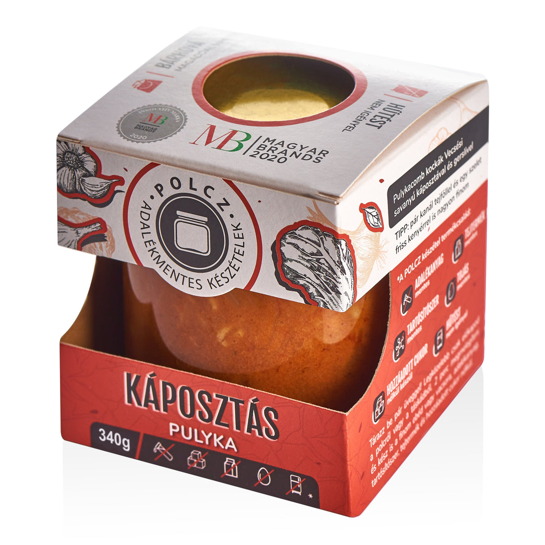 Polcz kapusta morčacia hotové jedlo bez prísad 350 g - 59093