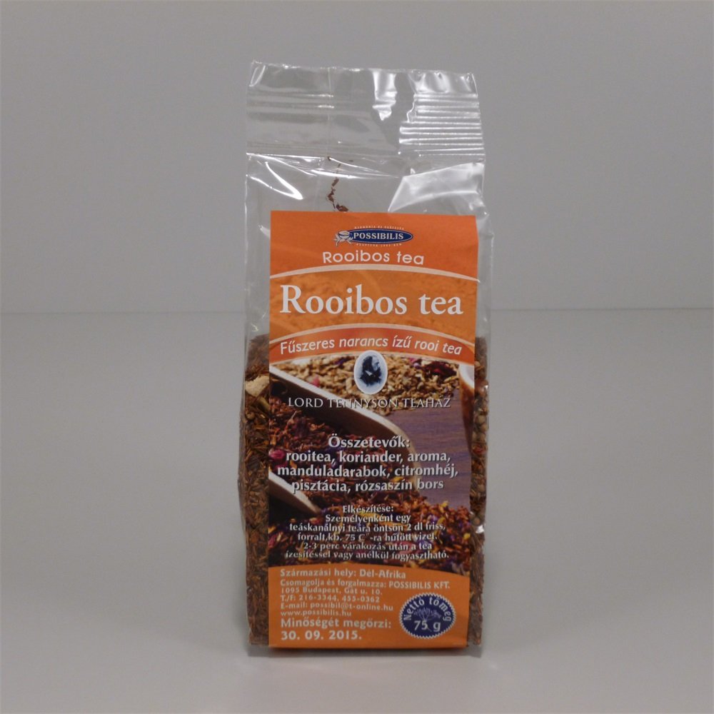 Possibilis rooibos čaj korenený pomaranč 75 g - 39142