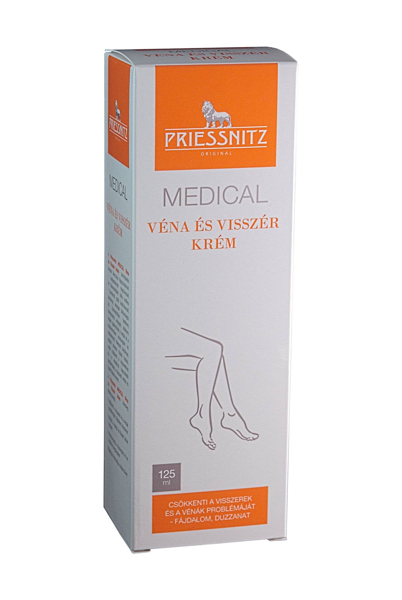Priessnitz lekársky krém na žily a kŕčové žily 125 ml - 55140