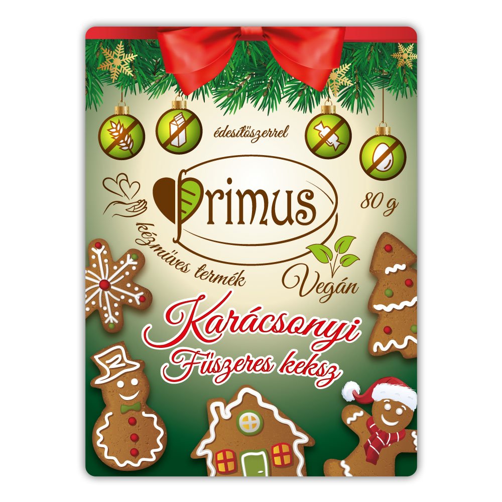 Primus Vianočné koreninové sušienky 80 g - 57805