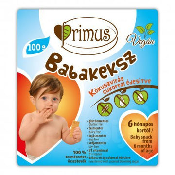 Primus vegánske detské sušienky 100 g - 57457