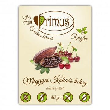 Primus vegánska višňovo-kakaová sušienka 80 g - 57454