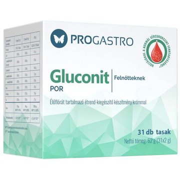 Progastro gluconit prášok pre dospelých 31 ks