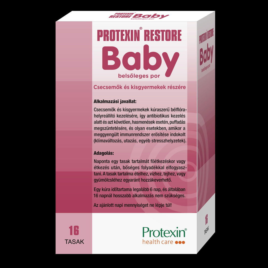 Protexin restore detský púder 16 kusov - 22592