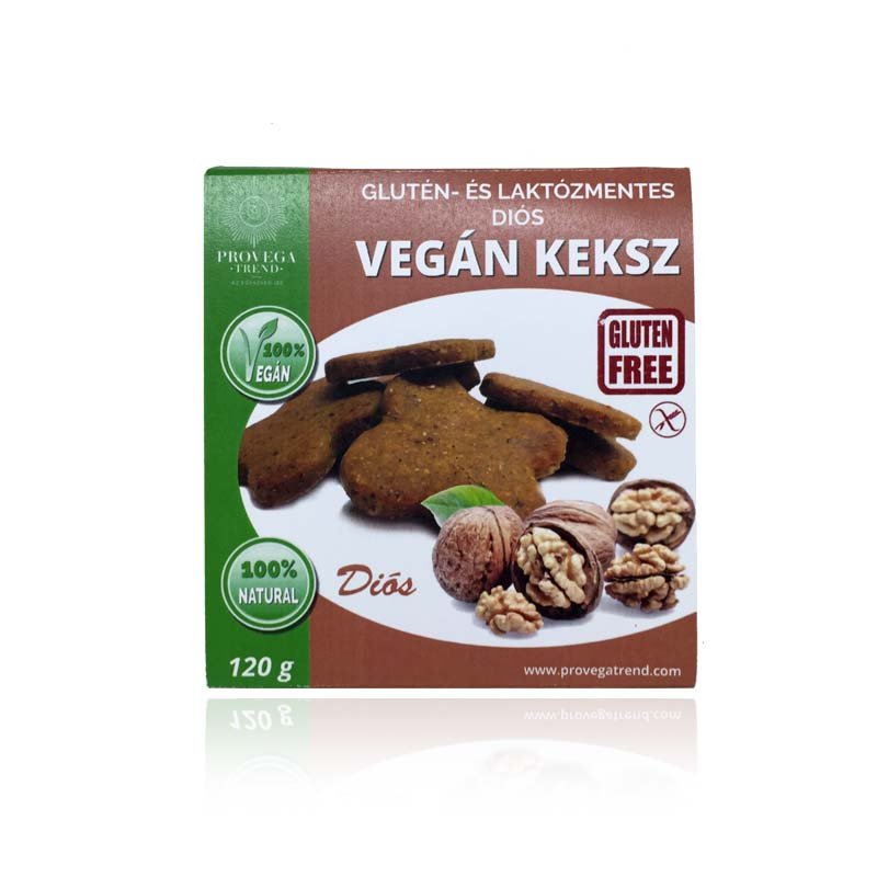 Provega trend bezlepkové vegánske orechové sušienky 120 g 120 g - 51533