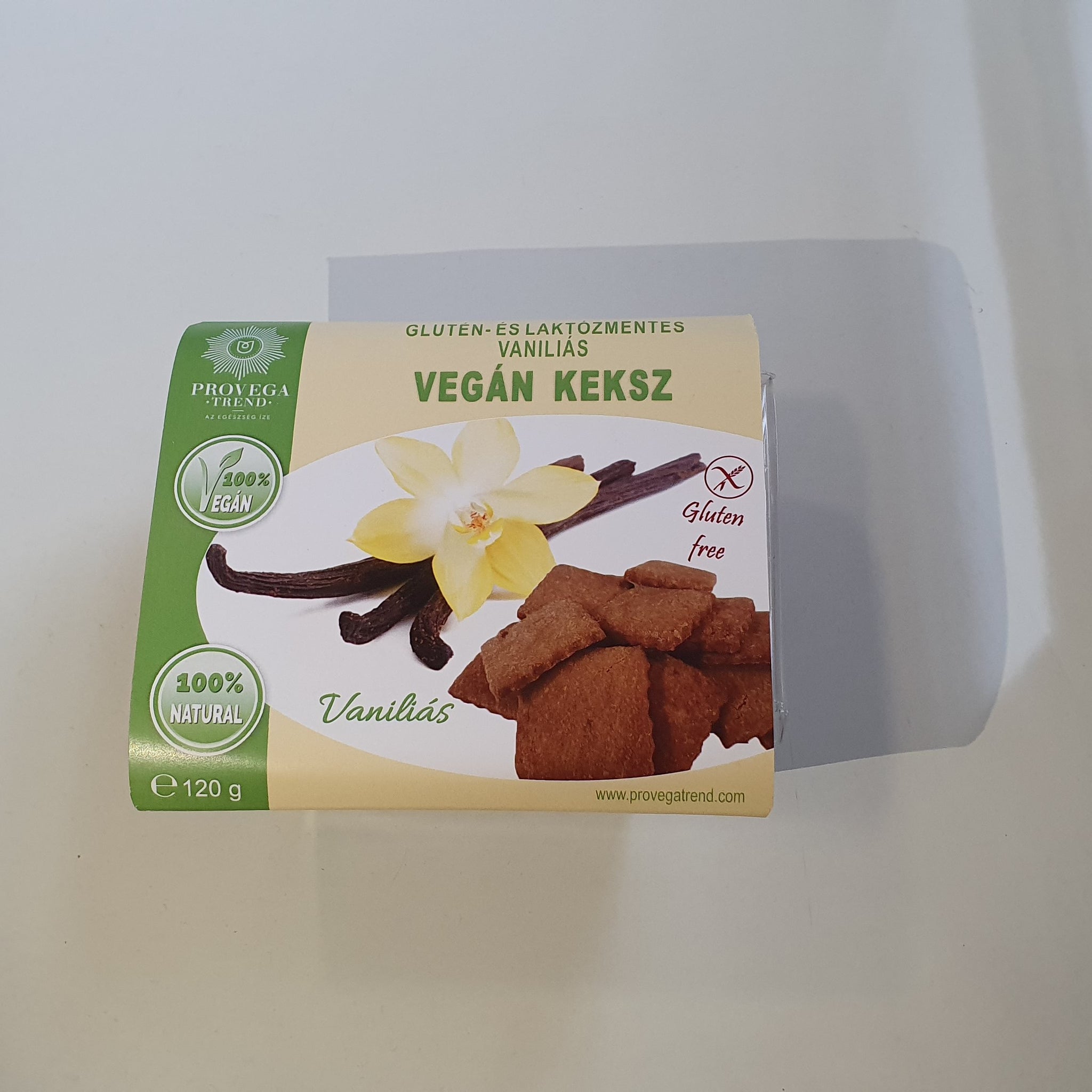 Provegatrend bezlepkové vanilkové vegánske sušienky 120 g - 82253