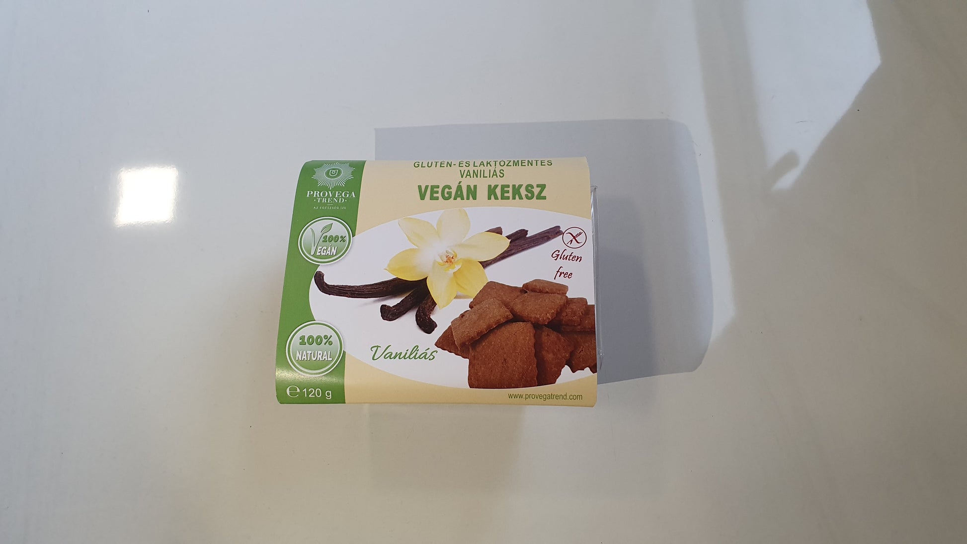 Provegatrend bezlepkové vanilkové vegánske sušienky 120 g - 82253
