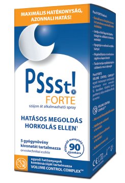 Pssst! forte prírodný prípravok na chrápaniu 25 ml - 84459