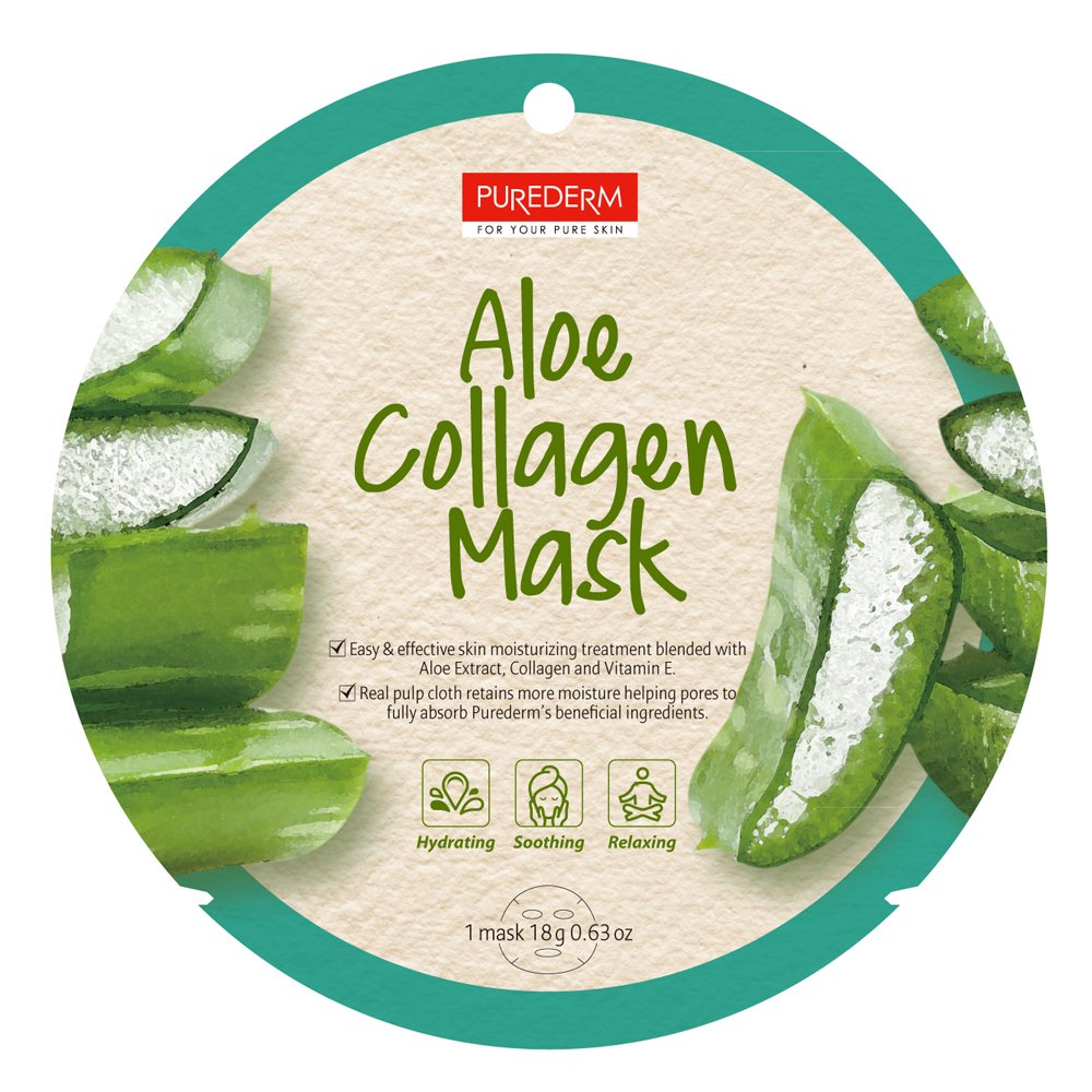 Purederm aloe vera závojová maska 1 kus - 81606