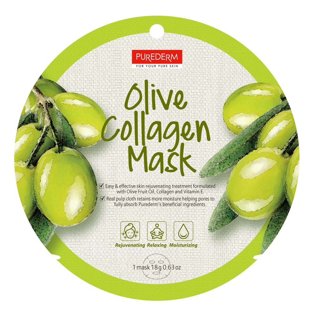 Purederm maska s olivovým závojom 1 kus - 81611