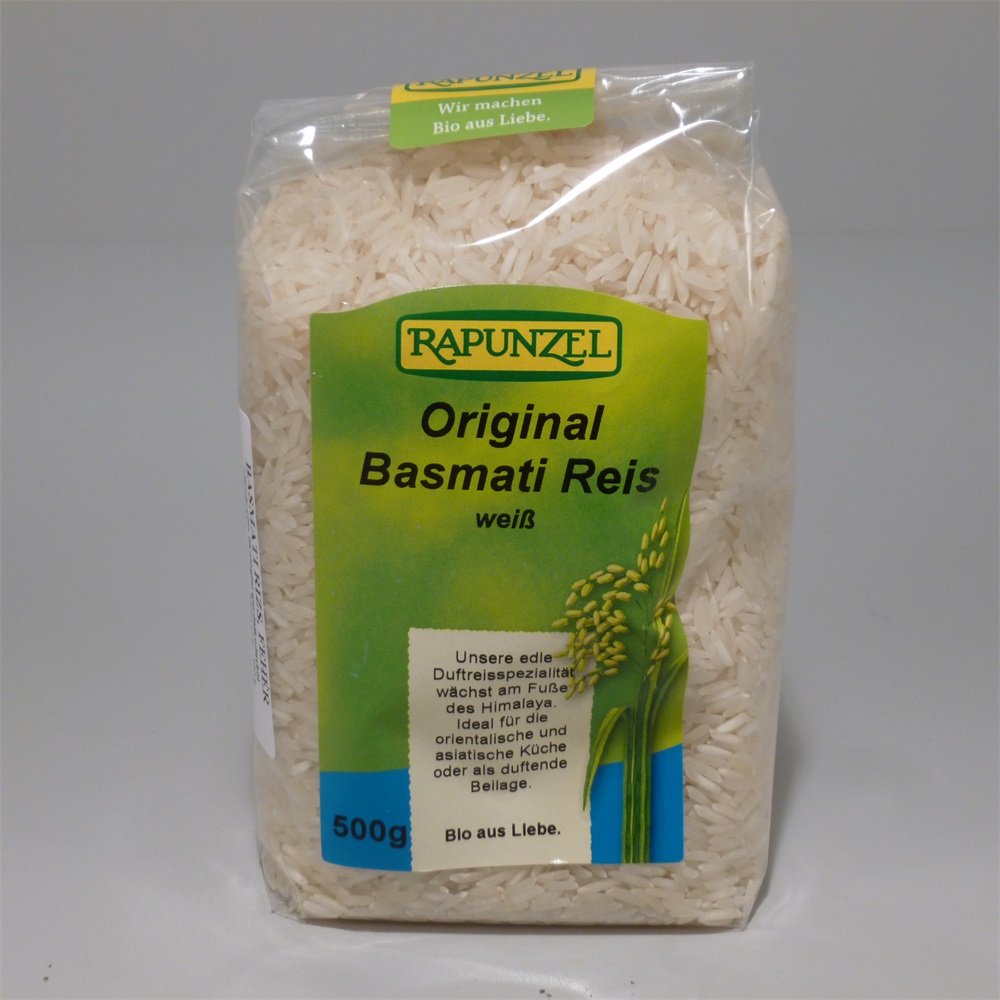 Rapunzel organická biela ryža basmati 500 g - 32367