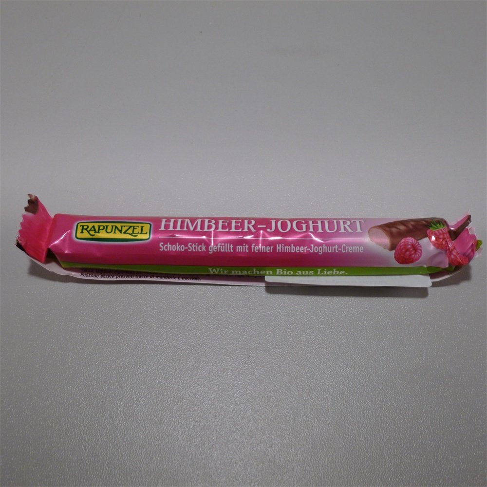 Rapunzel bio čokoládová tyčinka s malinovým jogurtom 22 g - 22056