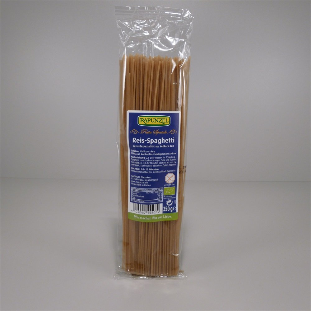 Rapunzel bio ryžové špagety celozrnné 250 g - 25956