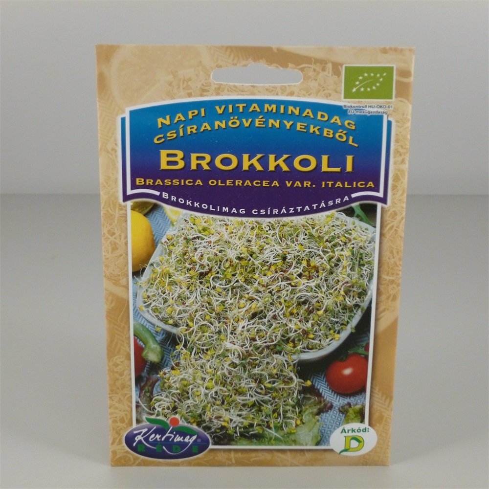 Réde Brokolica - organické semienka na klíčenie 15 g - 20189