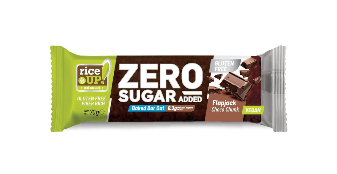Rice Up zero ovesná tyčinka choko chunk bez pridaného cukru 70 g - 95583