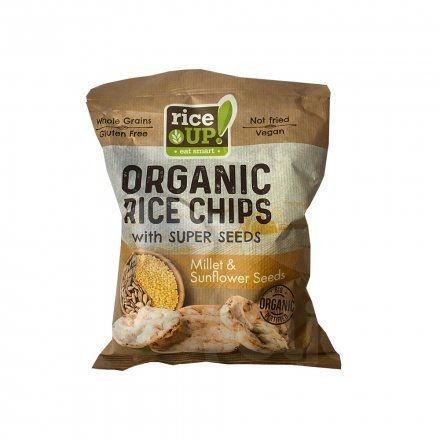 Rice Up chipsy z prosa a slenečnica 25 g 55888