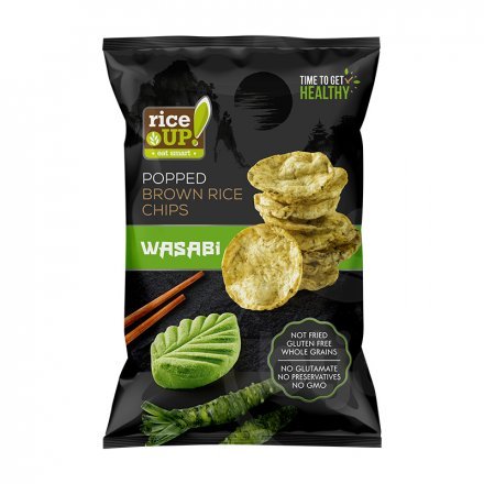 Rice Up chips wasabi 60 g - 58905