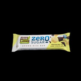 Rice Up zero ryžová tyčinka s banánovou príchuťou a horkou čokoládou bez pridaného cukru 18 g - 91969