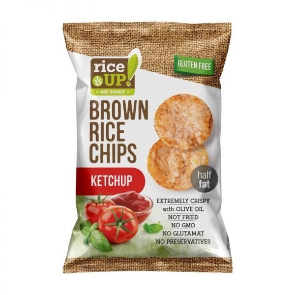 Rice Up chips kečup 60 g - 56581