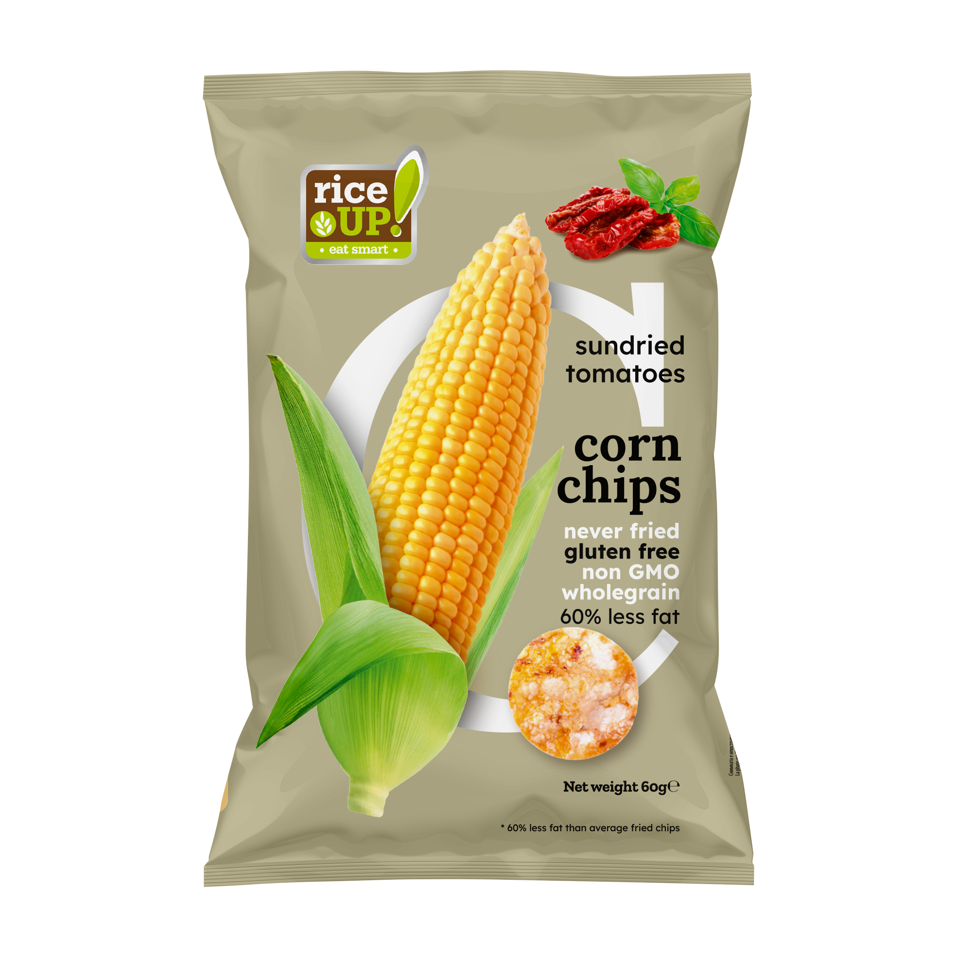 Ryžové lupienky so sušenými paradajkami 60 g - 96101