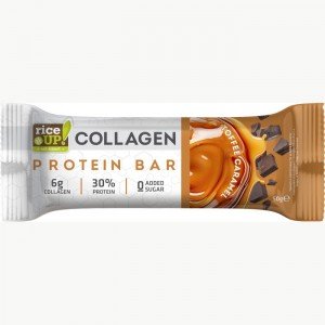 Proteínová tyčinka Rice Up s kolagénom s karamelovou príchuťou 50 g - 95894