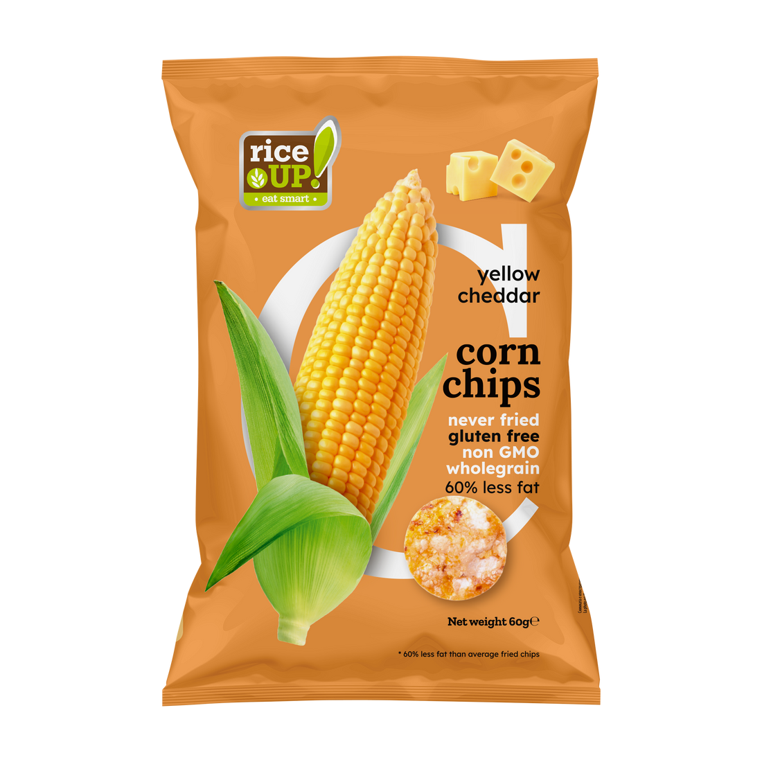 Rice Up lupienky so syrom čedar 60 g - 96099